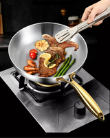 ChefSteel – Professional Stainless Steel Frying Pan for Gas & Induction