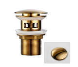 LuxePop Pop-Up Drain Stopper – Elegant Bathroom Sink Solution in Black, Gold & Rose Gold