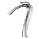 Luxury Chrome Brass Bathroom Sink Faucet with Single Handle and Anti-Leak Ceramic Valve