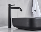 Modern Bathroom Sink Faucet in Black or Gold Finish – Single Handle Basin Mixer for Hot and Cold Water