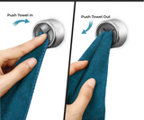 GripDot – Self-Adhesive Towel Holder, Round Wall Mount – No Drilling Required