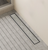 AeroDrain Stainless Steel Shower Floor Drain – Odor-Blocking Square Drain Cover in Brushed 304 Stainless Steel