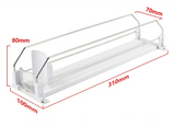 CoolSlide Automatic Beverage Organizer – Adjustable Can Storage for Fridge & Kitchen