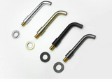 Wall-Mounted Sink Spout in Solid Brass – Modern Replacement Outlet in Multiple Length Options