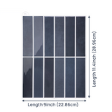 TileFlex 3D Wall Tiles – Self-Adhesive Waterproof Wall Stickers with Resin Surface