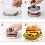 GrillMaster – Aluminum Burger Press for BBQ & Kitchen