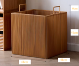 LaundrEase Aesthetic Laundry Basket – Breathable Mesh Hamper with Handles for Organized Homes