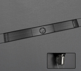 LuxoDrain Tile-In Linear Shower Drain – 600mm Brushed Gold & Grey SUS304 Stainless Steel