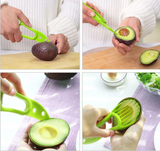 AvocadoPrep 3-in-1 Avocado Slicer – Cut, Pit & Scoop with One Tool