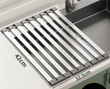 FlexiRack Adjustable Stainless Steel Over-the-Sink Dish Drying Rack