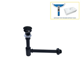 AquaStop Brass Odor-Sealing Sink Drain & Pop-Up Trap Set – Premium Bathroom & Vanity Drain Kit