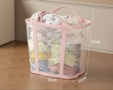 BreezeFold Collapsible Laundry Hamper – Breathable & Versatile Storage