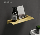AquaRack Aluminum Wall Shelf – Premium Bathroom Rack for Shampoo & Shower Essentials