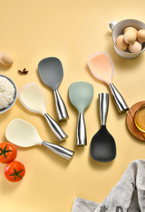 SilicaServe – Silicone Cooking Spoon with Nonstick & Heat-Resistant Handle