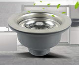 Talea Stainless Steel Sink Drain with Strainer – 4.5” / 4.3” Pop-Up Complete Set for Kitchen & Bathroom