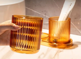 ColorSip HomeCup – Colorful Anti-Tip Bathroom Cup for Toothbrush & Rinsing