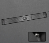 LuxoDrain Tile-In Linear Shower Drain – 600mm Brushed Gold & Grey SUS304 Stainless Steel