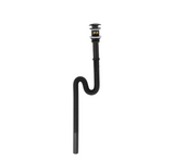 FlexiDrain Universal Pop-Up Sink Drain – Telescopic Anti-Odor Brass Drain & Trap Set for Kitchen & Bathroom