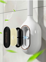 AromaBrush – Magnetic Scented Toilet Brush with Wall Mount (Silicone & Drill-Free)