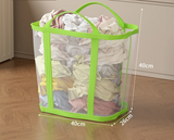 BreezeFold Collapsible Laundry Hamper – Breathable & Versatile Storage