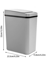 SmartBin Touchless Trash Can 12L – Automatic Sensor Waste Bin for Bathroom, Kitchen & Office