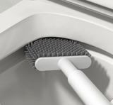 AromaBrush – Magnetic Scented Toilet Brush with Wall Mount (Silicone & Drill-Free)