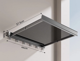 FoldiRack Wall-Mounted Folding Coat & Hat Rack – Space-Saving Organizer for Bathroom & Balcony