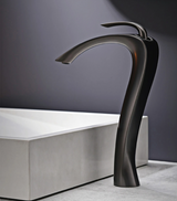 Luxury Chrome Brass Bathroom Sink Faucet with Single Handle and Anti-Leak Ceramic Valve