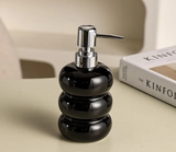 PureCeram Luxe Ceramic Soap Dispenser – Elegant Bottle for Bathroom, Kitchen & Hotel