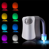 LumiSense RGB Toilet Night Light – Motion Sensor LED with 8/16 Colors