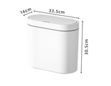 SmartWave 9L Automatic Sensor Trash Can – Wall-Mounted & Waterproof for Bathroom and Kitchen