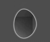 Lumora Irregular-Shaped LED Bathroom Mirror – Touchscreen Control & Smart Lighting