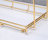 AquaSteel DuoShelf – Waterproof Double-Tier Bathroom & Kitchen Metal Shelf