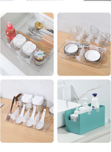 FlexiCool – 4-Piece Telescopic Refrigerator Organizer & Divider Set