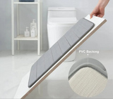 LuxSoft Memory Foam Bath Mat – Non-Slip Water-Absorbent & Machine-Washable – Comfortable 3D Bathroom Rug