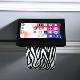 LuxuRoll Aluminium Toilet Paper Holder with Shelf – Multifunctional Bathroom Organizer for Phone & Accessories