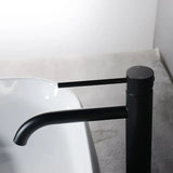 Aurelia Luxury Bathroom Faucet – Brushed Rose Gold | Tall Design with Hot & Cold Water Control