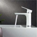 Amora Bathroom Faucet – Stylish Hot & Cold Mixer in Brass