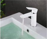 Amora Bathroom Faucet – Stylish Hot & Cold Mixer in Brass