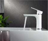 Amora Bathroom Faucet – Stylish Hot & Cold Mixer in Brass