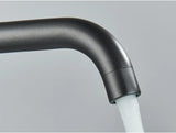 Modern Bathroom Sink Faucet in Black or Gold Finish – Single Handle Basin Mixer for Hot and Cold Water