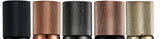 Modern Knurled Handle Bathroom Sink Faucet in Matte Black and Rose Gold Finish