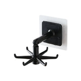 SpinHook360 – Rotating Adhesive Hook Organizer for Kitchen & Bath