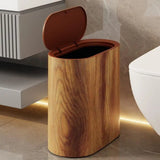 EcoHide Compact Trash Bin with Hidden Lid – Perfect for Bathrooms, Laundry Rooms & Small Spaces