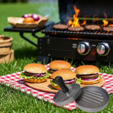 GrillMaster – Aluminum Burger Press for BBQ & Kitchen
