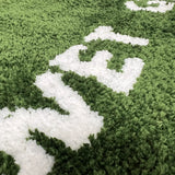 FreshLawn Comfort Mat – Trendy “Wet Grass” Plush Rug in Green