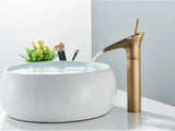 Heritage Waterfall Basin Faucet Antique Brass Black – Single Handle Mixer Tap | Deck Mounted One Hole | Classic Bathroom Fixture