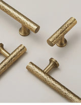 Vintage Hand-Hammered Brass Handles – Bronze Furniture Pulls for Cabinets & Drawers
