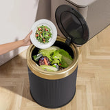 CleanPro Rectangular Push-Button Trash Can – Sleek, Hygienic & Modern Waste Bin for Home and Office