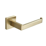 AurevaSteel 304 Stainless Gold Toilet Paper Holder – Luxury Rustproof Bathroom Wall Mount Tissue Roll Dispenser